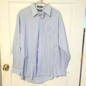 Puritan light blue dress shirt Size 16-16.5 34/35